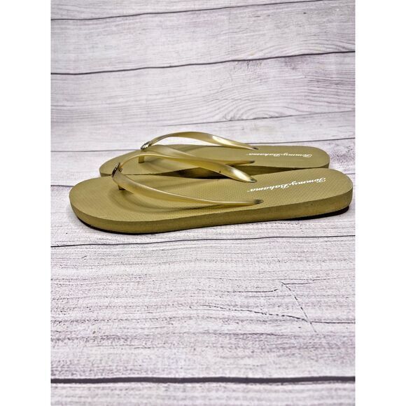 Tommy‎ Bahama flip flops womens size 10 Gold - Picture 3 of 5